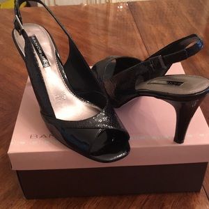 Bandolino black Sling backs.